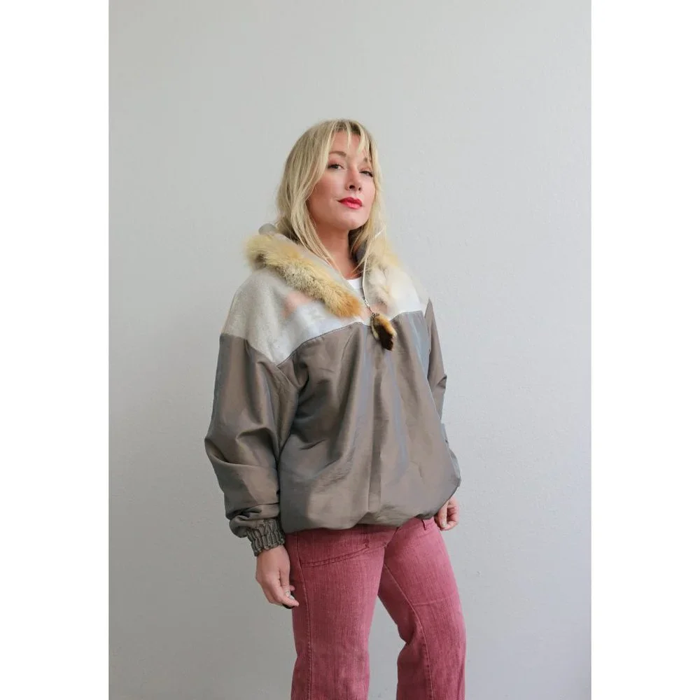 1990's Vintage Wild Child Southwestern Windbreaker Jacket Women's Size LG XL XXL